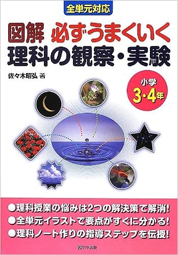 図解 必ずうまくいく理科の観察・実験 小学3・4年